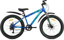 12" Blue-Green-White