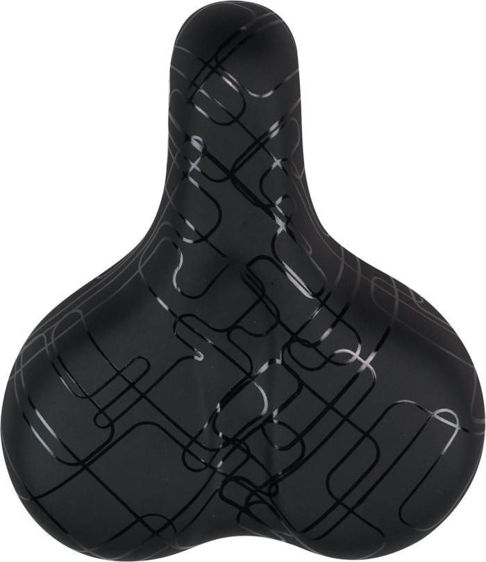 Седло STS 912BE 240x200мм пружины Black