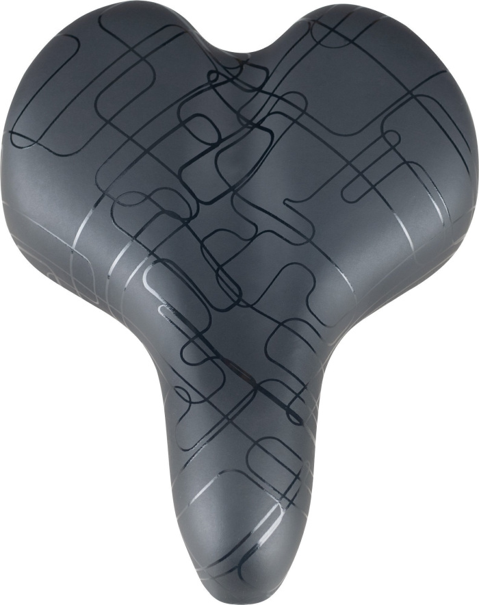 Седло STS 903BE 255X190MM пружины  Black